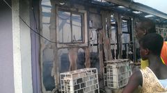 Obuasi's Shaft FM ravaged by fire