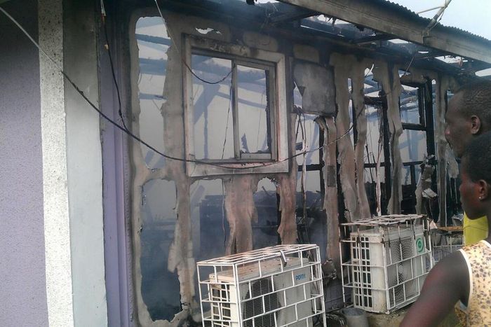 Obuasi's Shaft FM ravaged by fire