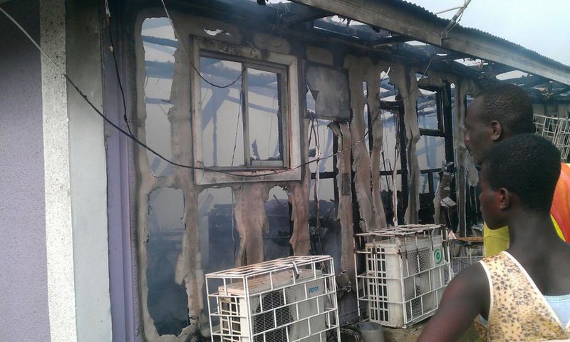 Obuasi's Shaft FM ravaged by fire