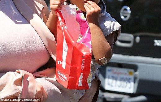 North West and Kim Kardashian