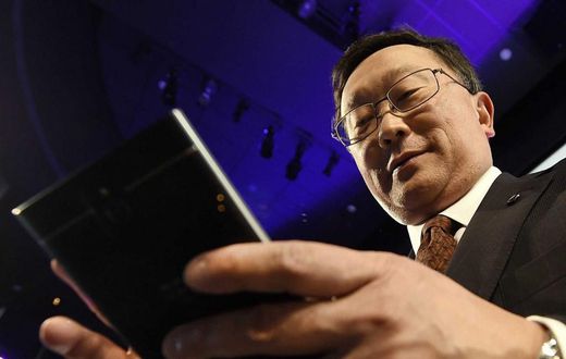 Blackberry CEO, John Chen.