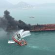 The oil tanker was about to be refuelled when the accident occured