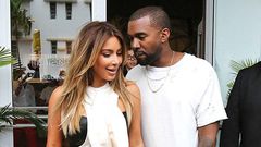 Kim and Kanye West