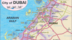 Map of Dubai
