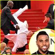 Did Jason Derulo fall at MET Gala 2015