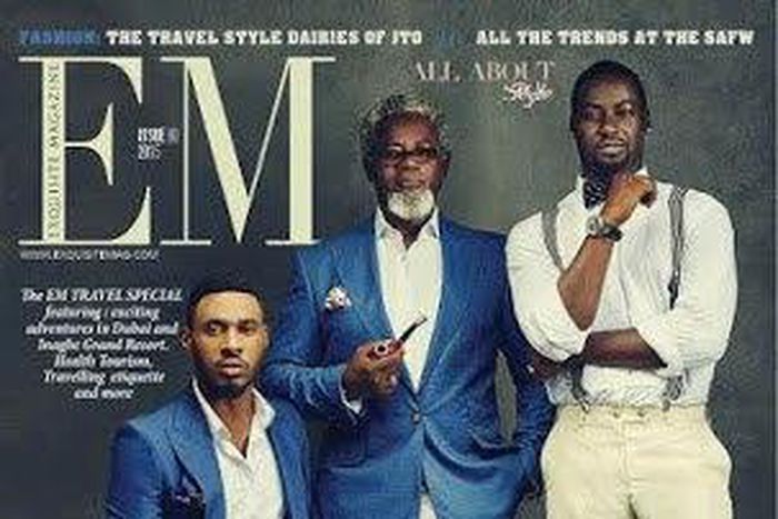 Victor Olaotan, Chris Attoh and Chris Okagbue cover Exquisite Magazine