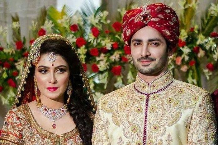 Pakistani bride and groom