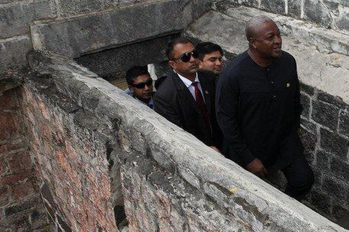 President Mahama and his delegation