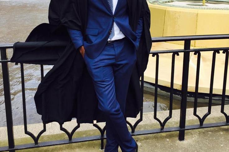 Nigerian filmmaker, Ikenna Aniekwe, has graduated from the West of England with a First Class Honour in Law.