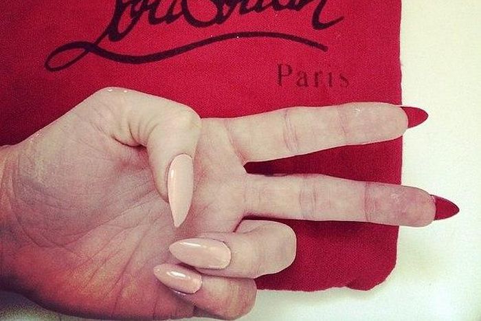 Christian Louboutin inspired nail ideas