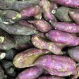 Sweet potato is displayed in a market in Recife June 30, 2014. REUTERS/Tony Gentile