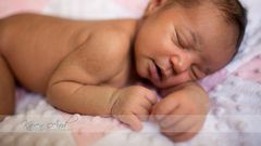 Baby napping
