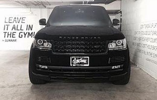 Khloe Kardashian's Range Rover