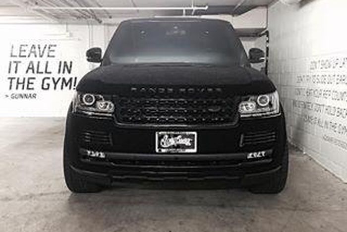 Khloe Kardashian's Range Rover
