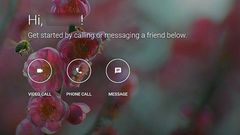 Screenshot of Google's new Hangouts website.