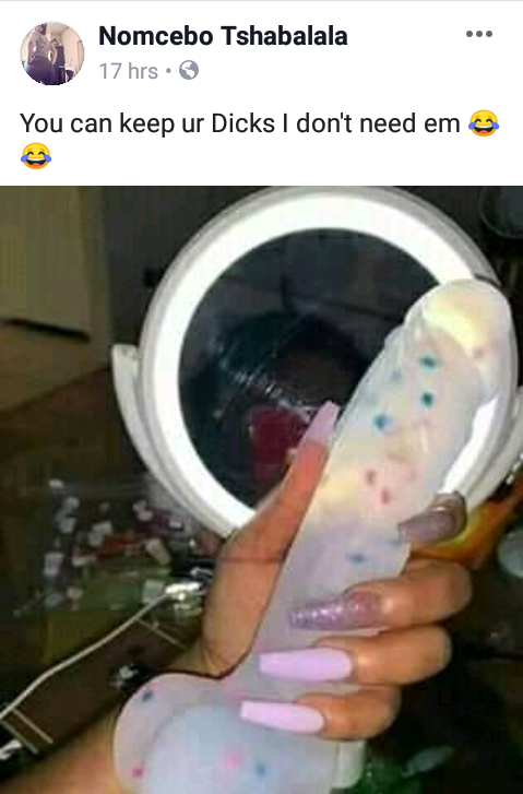 “I’m tired of chasing dick” – Angry woman buys sex toy she calls “blessing”