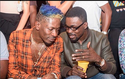 Shatta Wale and Nana Appiah Mensah