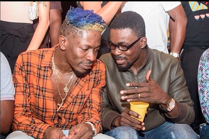 Shatta Wale and Nana Appiah Mensah