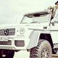 Lewis Hamilton with Mercedes G63 AMG