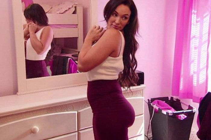 Californian former model now wants them removed because her butt cheeks "twerk on their own"