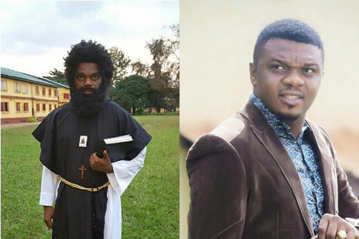 Ken Erics on set of upcoming movie 'The Monk'