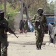 Nigerian soldiers on guard in one of Borno villages.