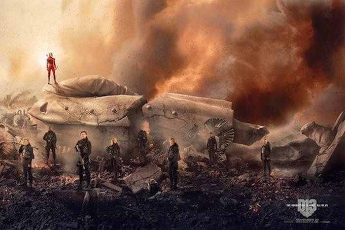Check out new massive 'Hunger Games' poster released by Lionsgate.