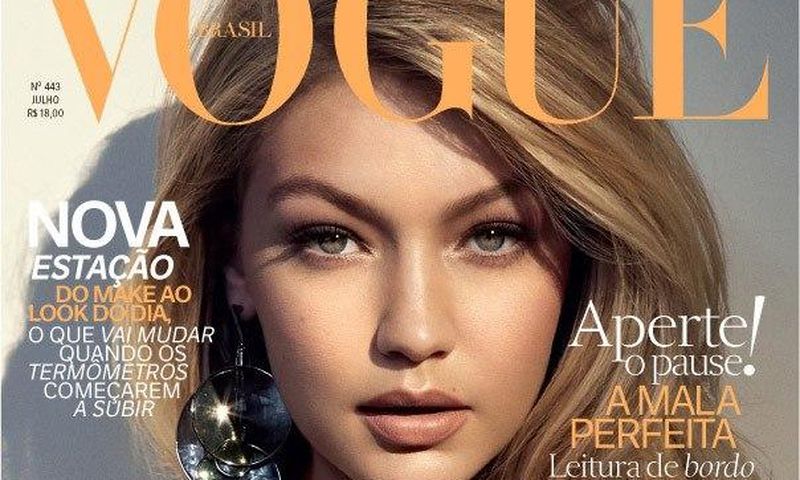 Gigi Hadid covers Vogue Brazil