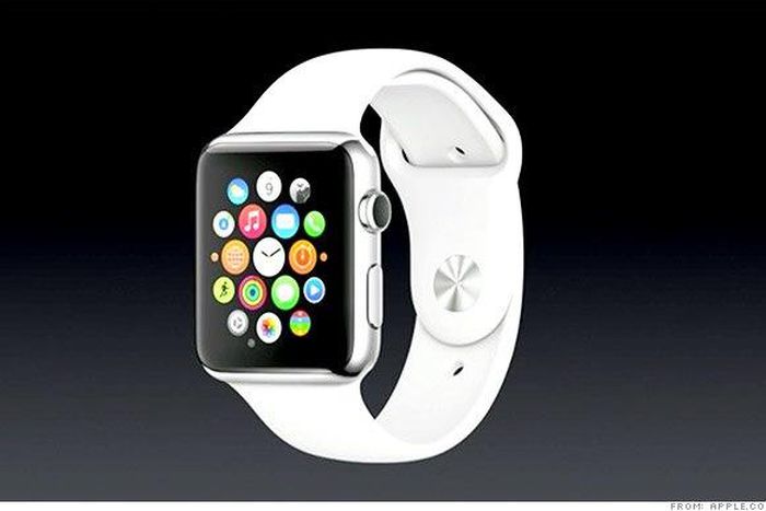 The Apple Watch Sport.