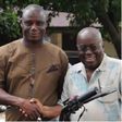 The late Mahama Adams and flagbearer Nana Akufo-Addo