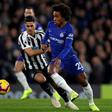Willian rescued Chelsea with a superb winner against Newcastle