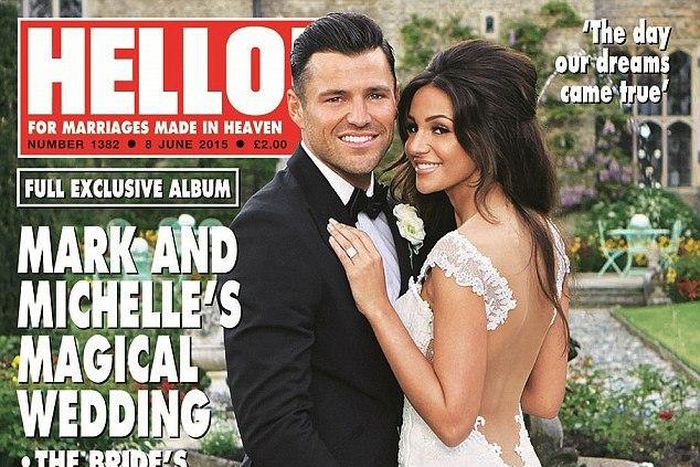 Michelle Keegan and Mark Wright