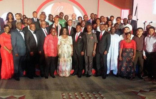 Dr. Mary Chinery Hessey and Board of Zenith Bank