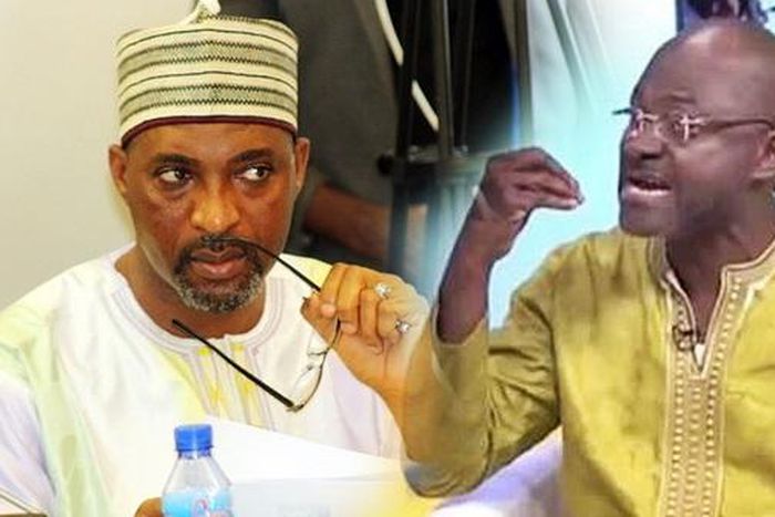 Muntaka Mubarak and Kennedy Agyapong