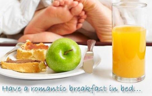 Breakfast in bed