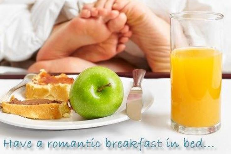 Breakfast in bed