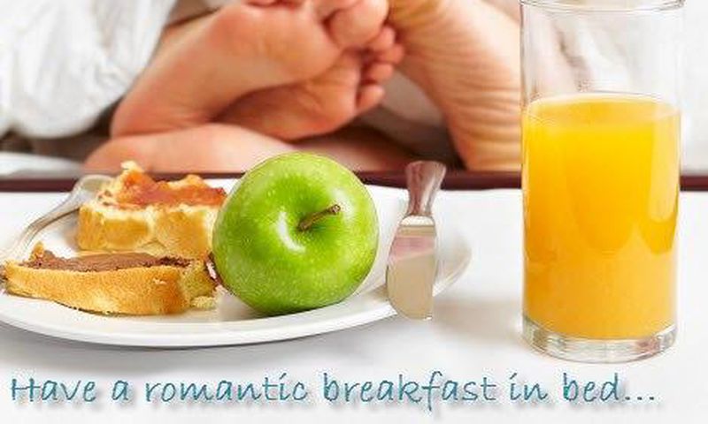 Breakfast in bed