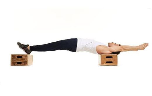 Chinese plank face up