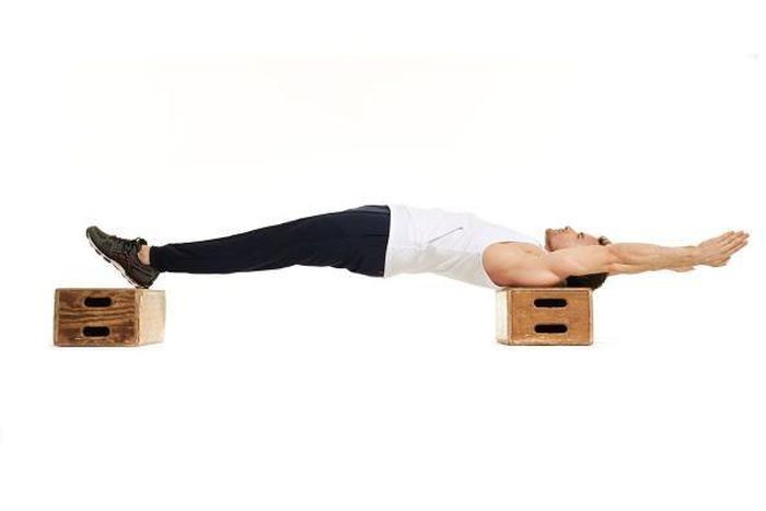 Chinese plank face up