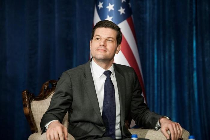US assistant secretary of state for European and Eurasian affairs A. Wess Mitchell, pictured in March 2018, said he would step down to spend more time with his children