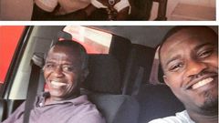 John Dumelo and his dad