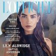 Lily Aldridge covers L'Officiel Paris August 2015 issue