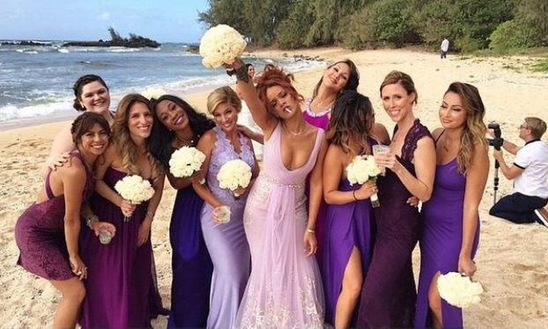 Rihanna attends personal assistant's wedding in Hawaii