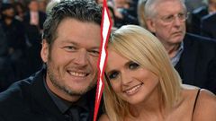 Country music couple, Blake Shelton and Miranda Lambert split