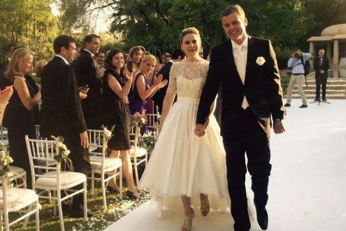 Hala Gorani and husband, Christian Streib