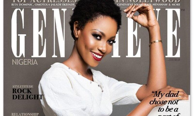 Yvonne Nelson covers Genevieve Magazine July 2015 issue