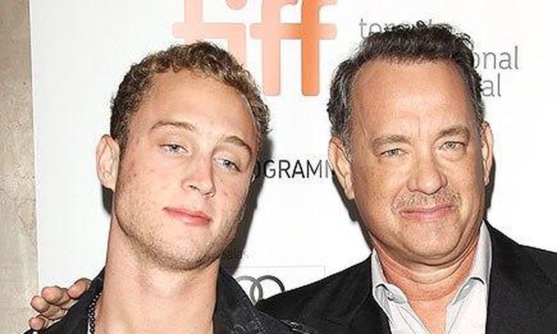 Tom Hanks and son, Chet Haze