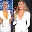 Amber Rose and Khloe Kardashian stun in white