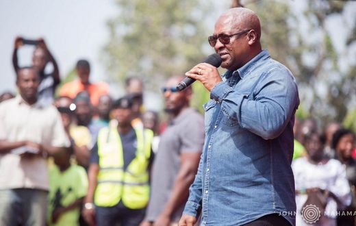 Former President John Mahama