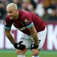Happy Hammer: West Ham's Marko Arnautovic is staying at the London club despite interest from the Chinese Super League
